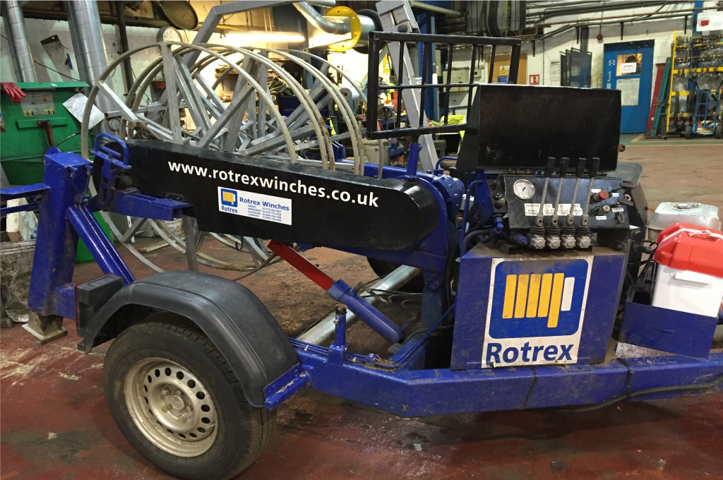 Powered Reelers, Rotrex Sahlins 900 & 902 for Hire