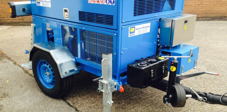 Four Great Features of Our Trailer Mounted Winches